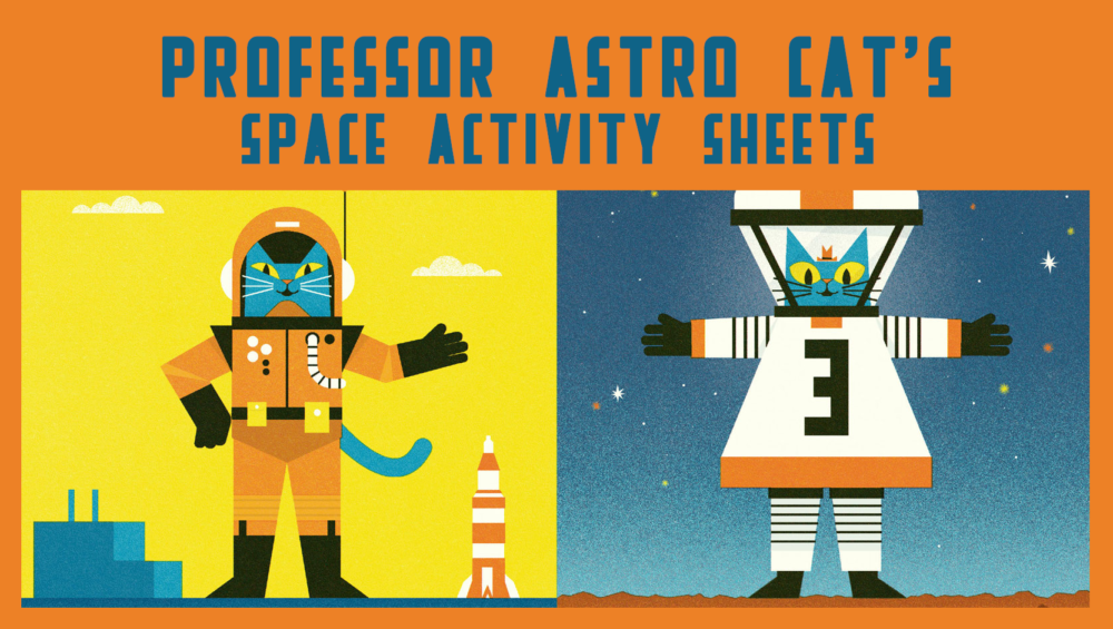 Professor Astro Cat Activity Sheets