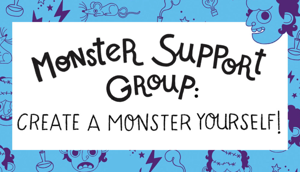 Monster Support Group: Create A Monster Activity Sheet