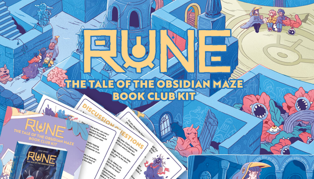 Book Club Kit — Rune: The Tale of the Obsidian Maze