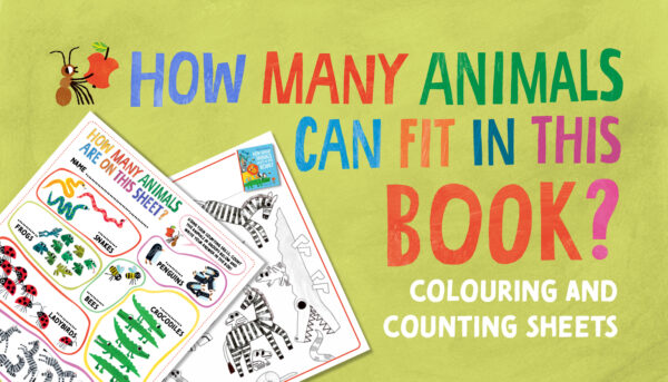 How Many Animals Can Fit in This Book – Counting and Colouring Sheets ...