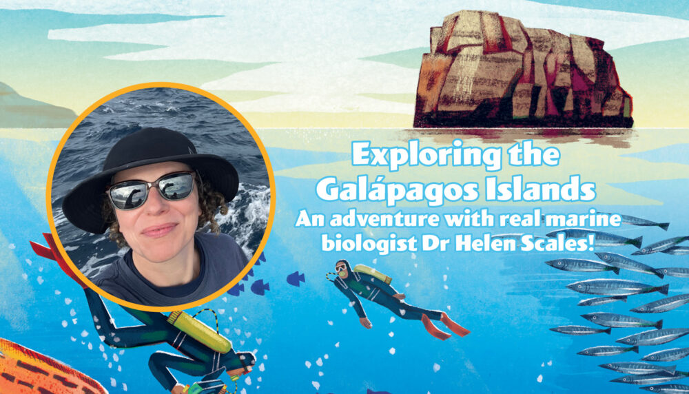 Exploring the Galápagos Islands: An adventure with real marine biologist Dr Helen Scales!